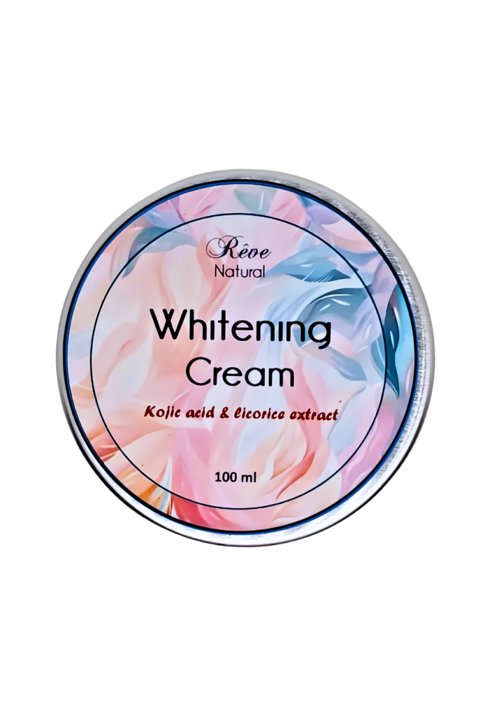 كريم التفتيح الطبيعى بخلاصة العرقسوس و حمض الكوجيك Whitening Cream (Kojic acid & licorice extract )100 ml - Image 2